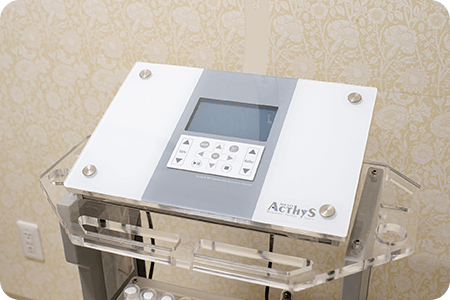 シミ取り・シミ治療に使用されるメソアクティス機器画像